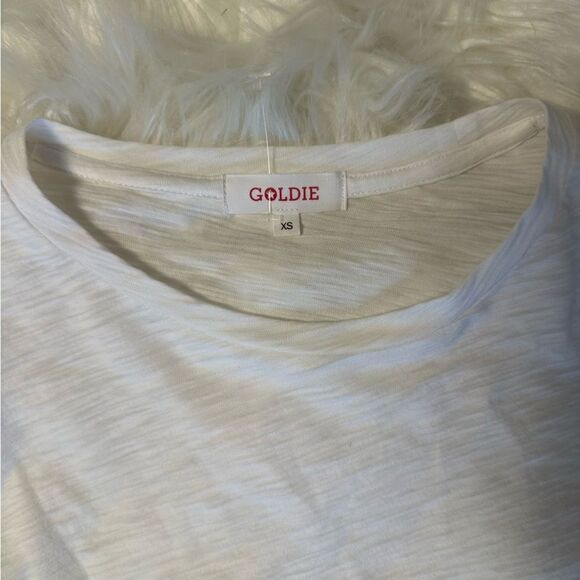 Goldie Long Sleeve Puff Shoulder Tee - Picture 3 of 7
